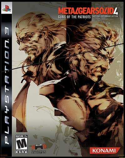 Metal Gear solid 4 playstation