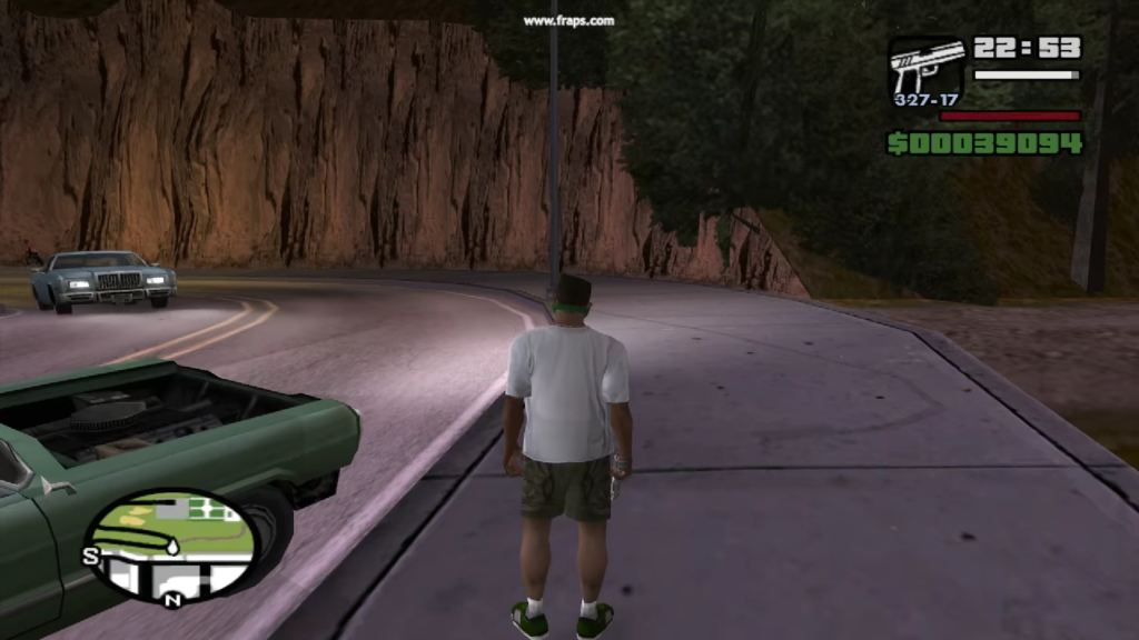 Dying of hunger in GTA San Andreas
