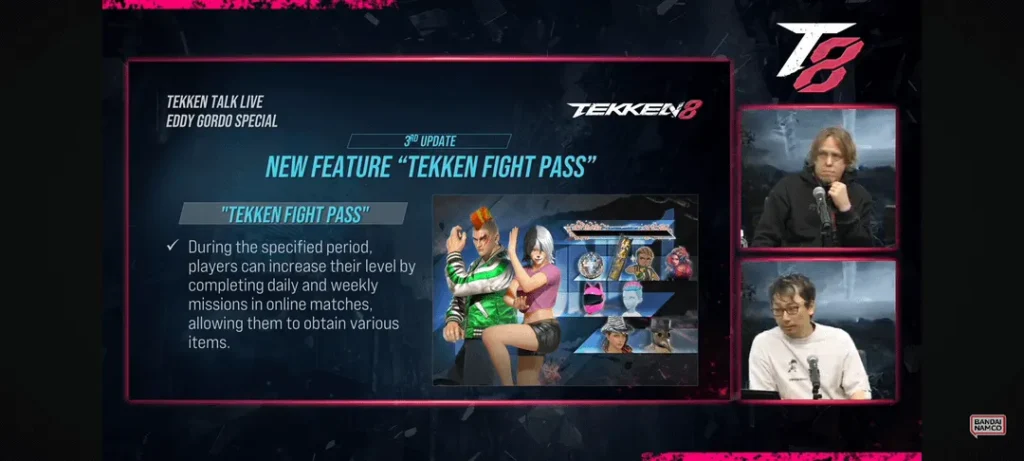 Tekken 8 battle pass
