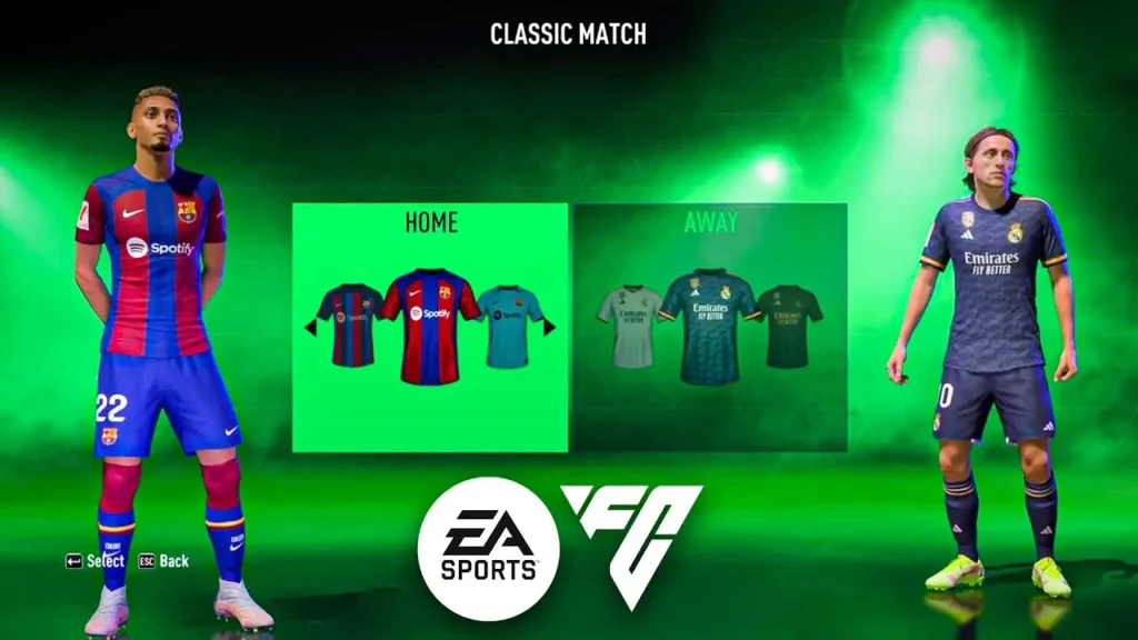 EA FC 25 kits