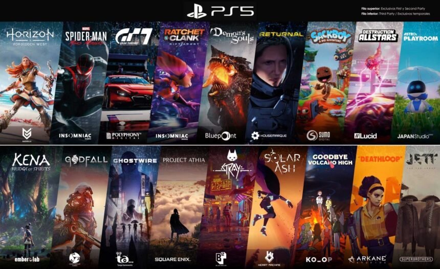 New PS5 games