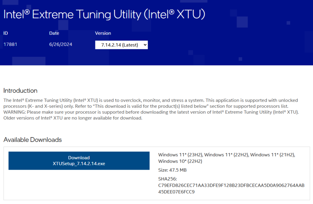 Underclock Intel CPU 