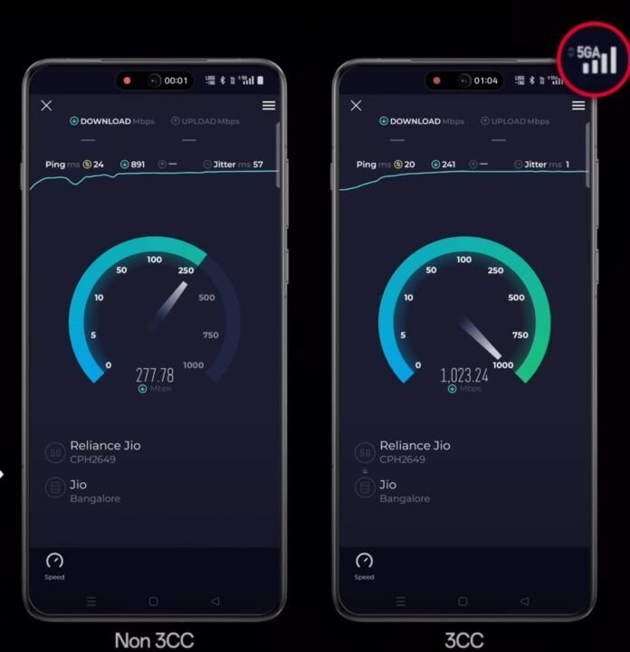 Speed test oneplus 13 5.5g